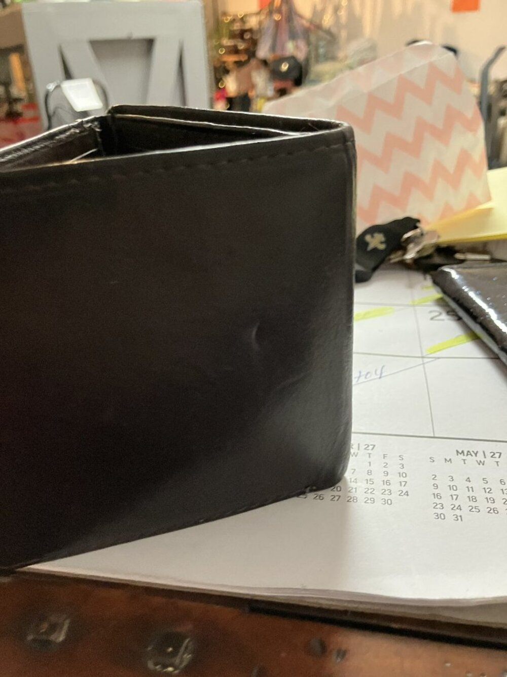 Man's Brown Wallet
